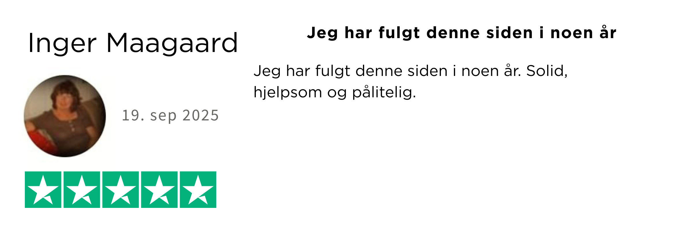 Trustpilot omdöme